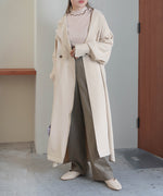 FLARE TRENCH COAT