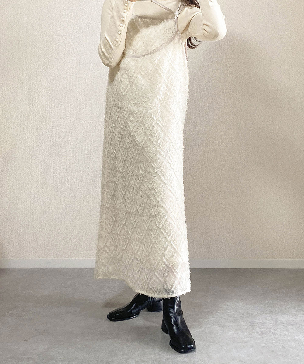 SHAGGY CROSS ONEPIECE