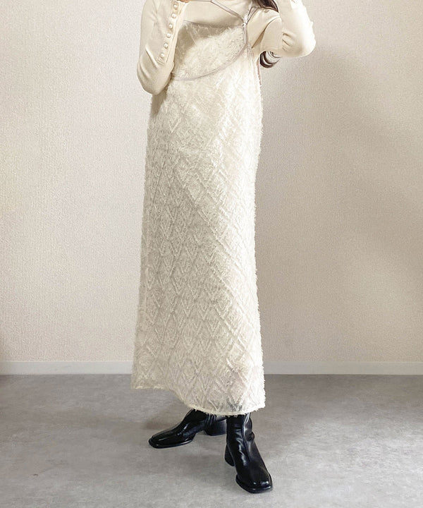 SHAGGY CROSS ONEPIECE