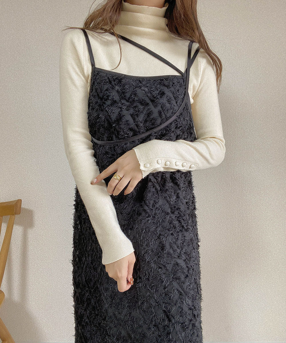 SHAGGY CROSS ONEPIECE