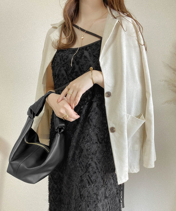 SHAGGY CROSS ONEPIECE