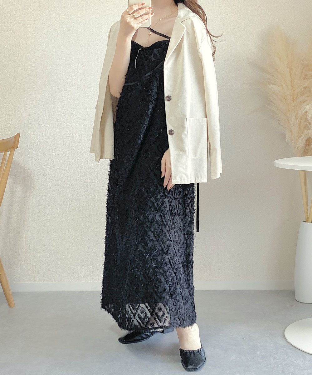 SHAGGY CROSS ONEPIECE