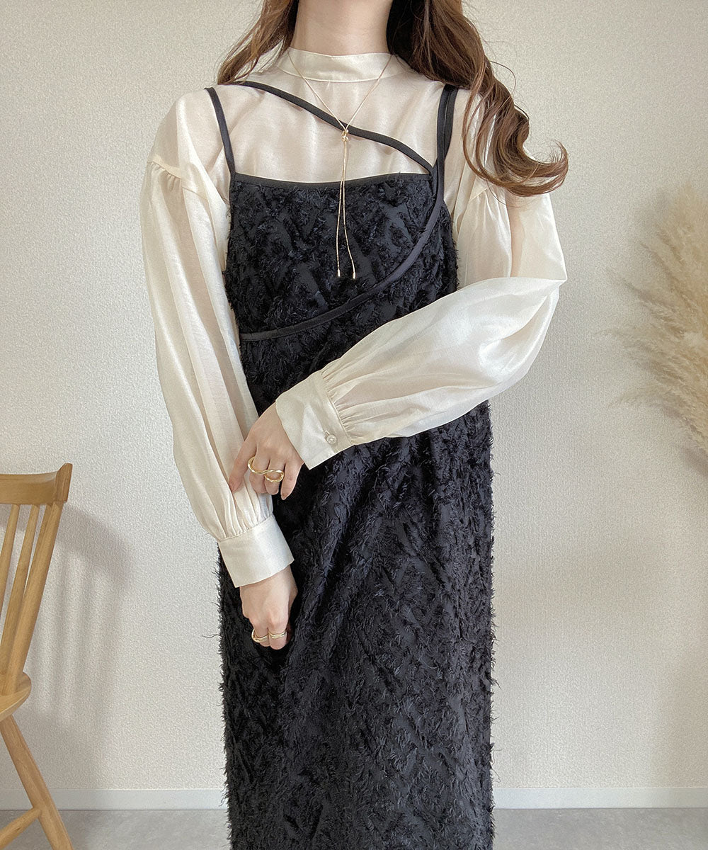 SHAGGY CROSS ONEPIECE