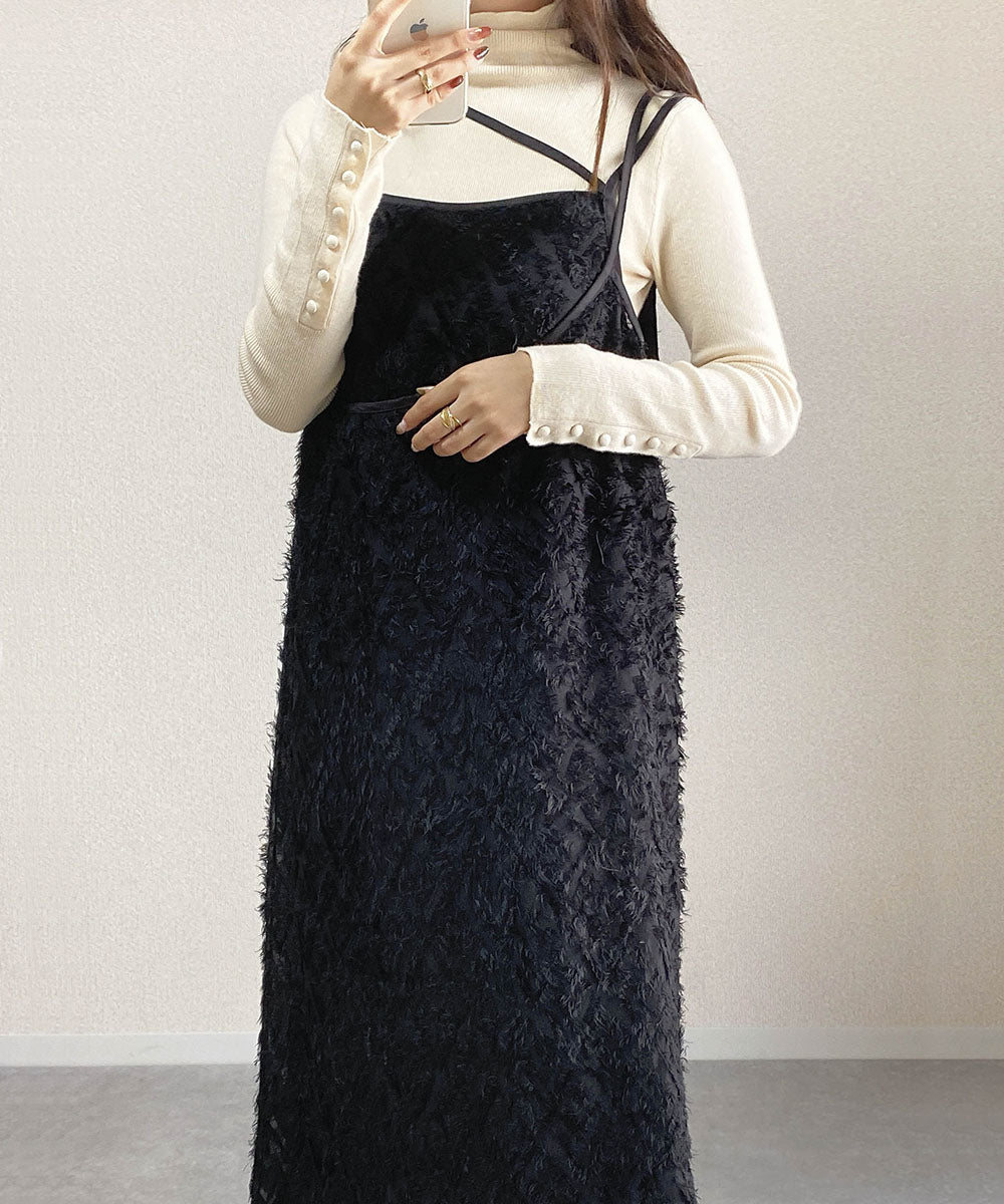 SHAGGY CROSS ONEPIECE