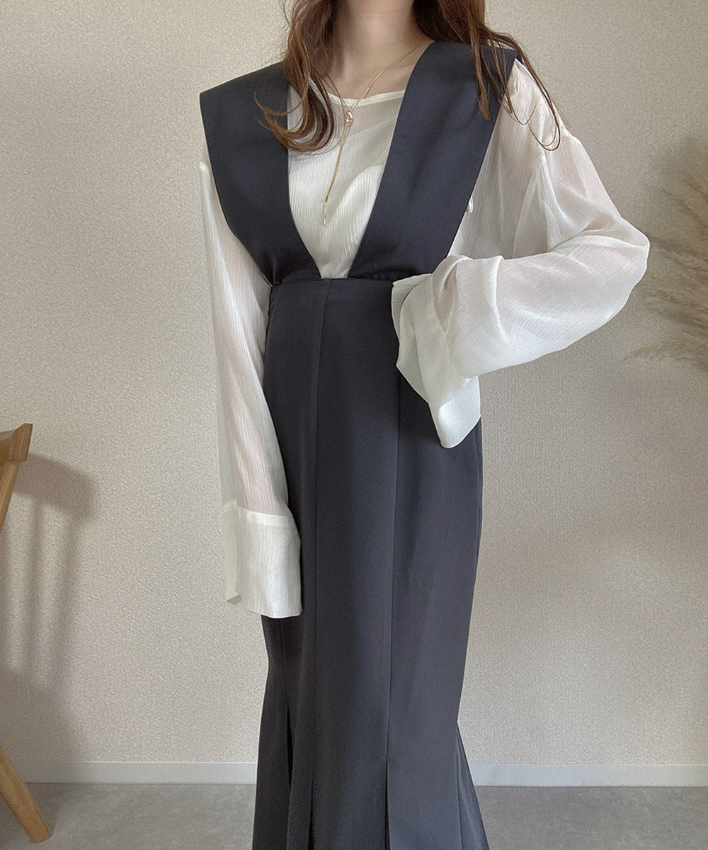 [koko x Bab] 2WAY MERMAID JUMPER SKIRT