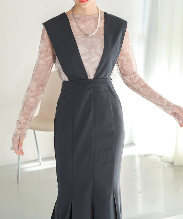 [koko x Bab] 2WAY MERMAID JUMPER SKIRT