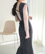 [koko x Bab] 2WAY MERMAID JUMPER SKIRT