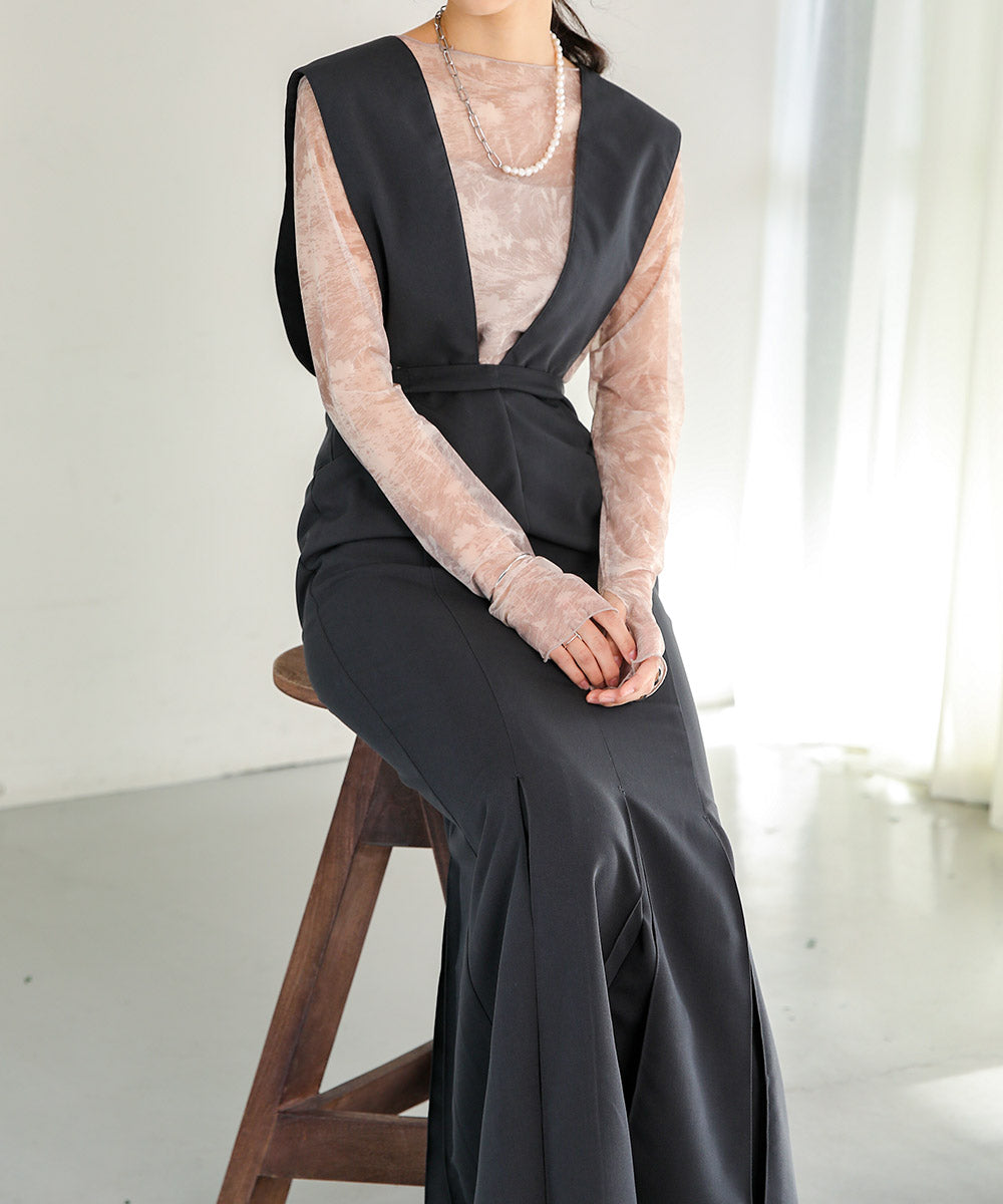 [koko x Bab] 2WAY MERMAID JUMPER SKIRT