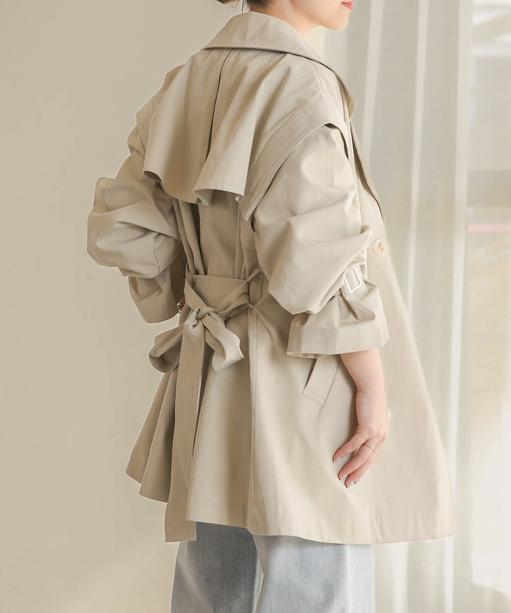 2WAY MEDIUM TRENCH COAT