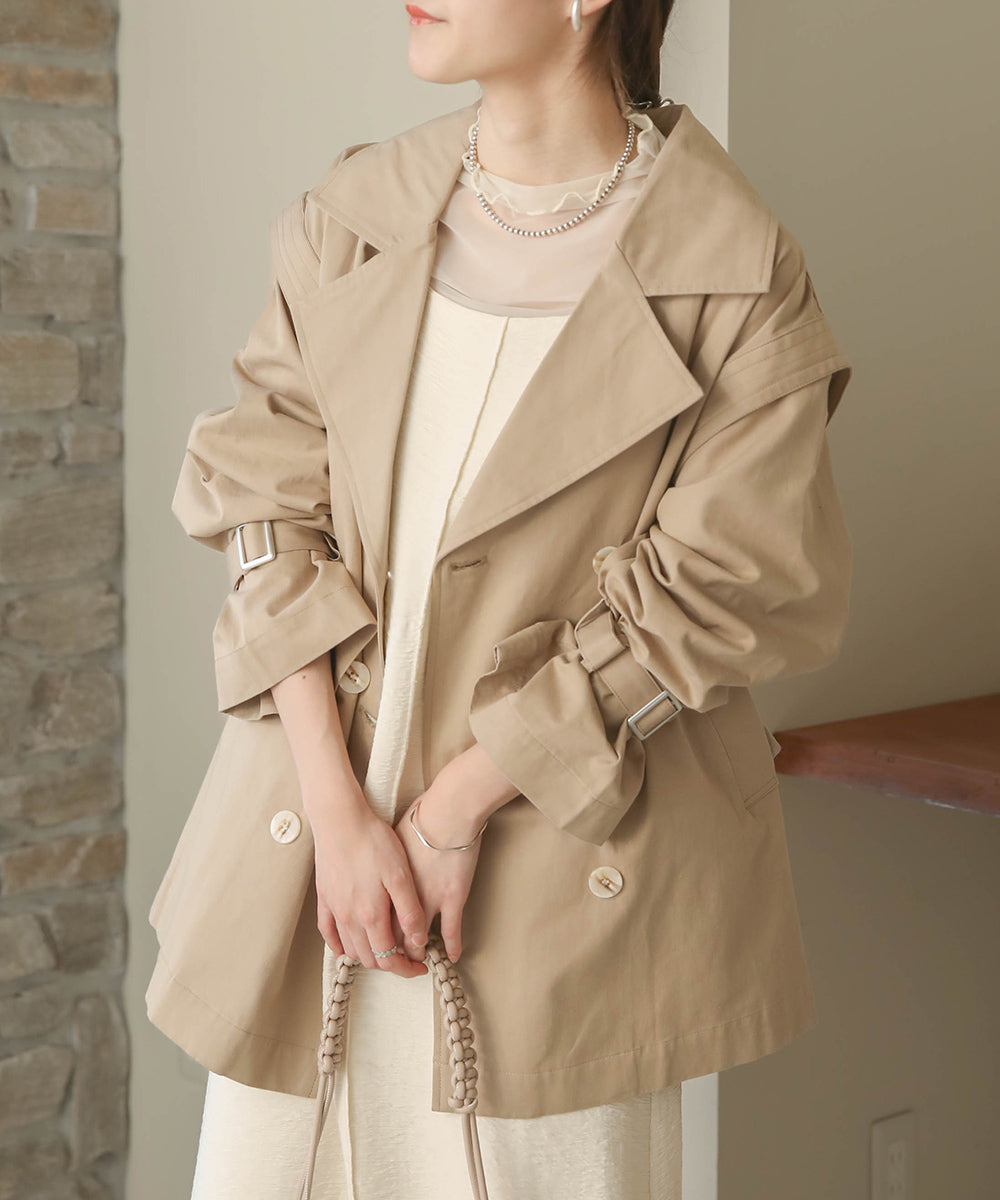 2WAY MEDIUM TRENCH COAT – Bab