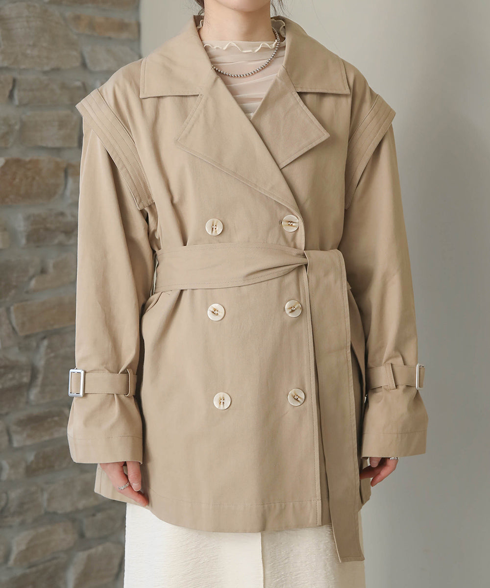 2WAY MEDIUM TRENCH COAT