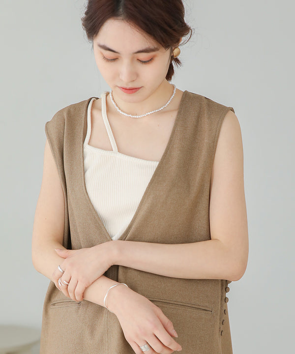 ASYMMETRIC CUP CAMISOLE