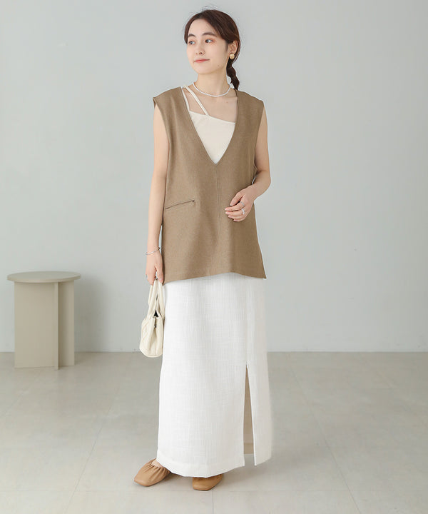 ASYMMETRIC CUP CAMISOLE