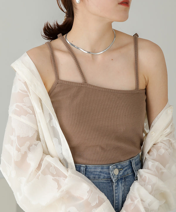 ASYMMETRIC CUP CAMISOLE