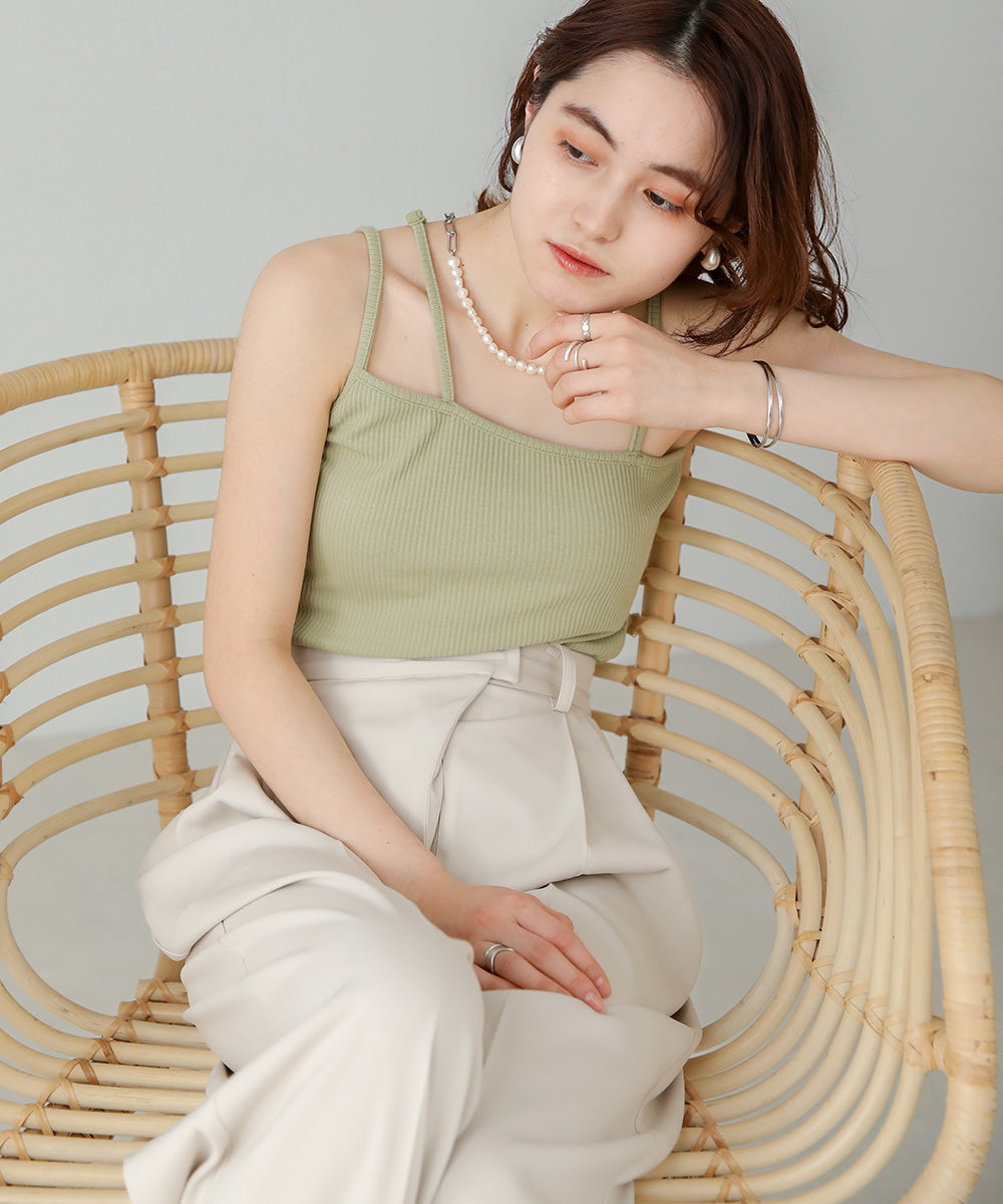ASYMMETRIC CUP CAMISOLE