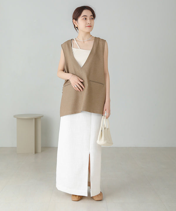 ASYMMETRIC CUP CAMISOLE