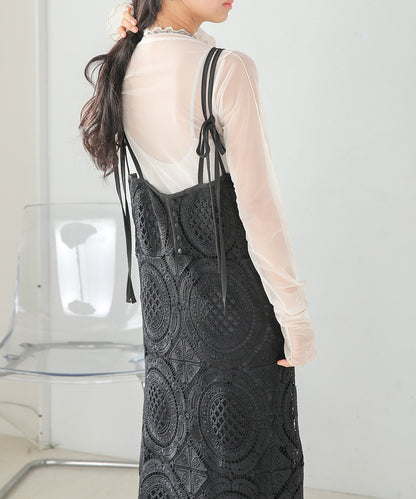 TOTAL LACE CAMI ONEPIECE
