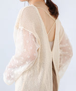 2WAY MESH LACE BLOUSE