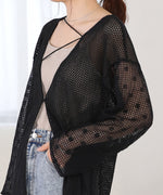 2WAY MESH LACE BLOUSE
