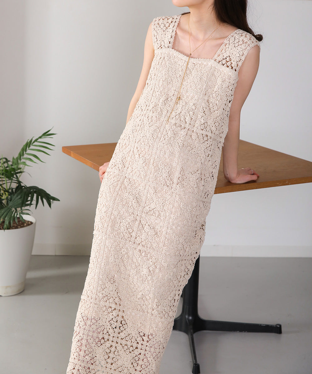 CROCHET LONG ONEPIECE