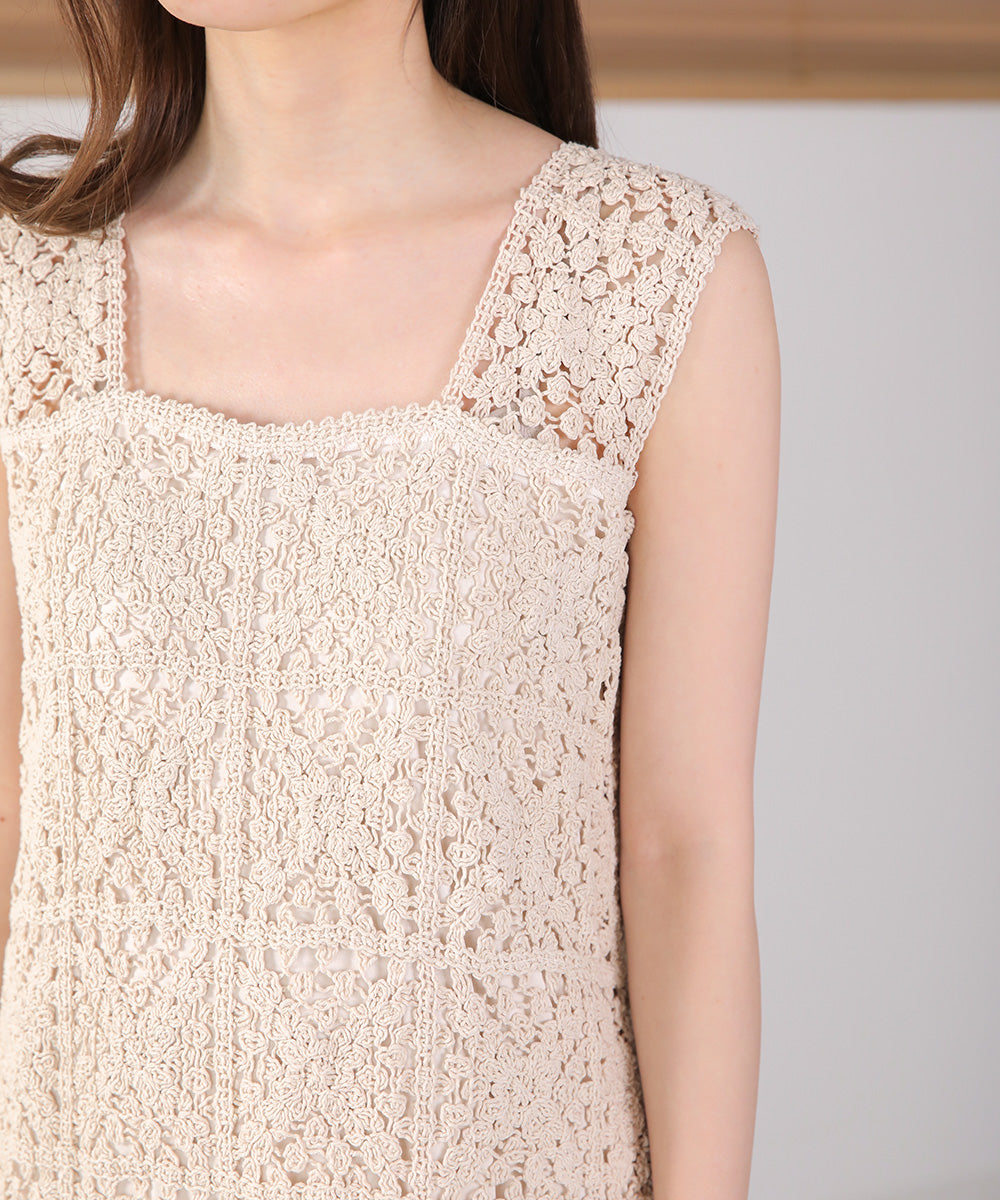 CROCHET LONG ONEPIECE