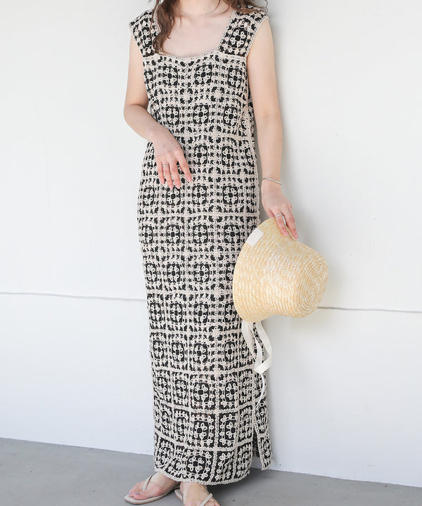 CROCHET LONG ONEPIECE