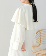 CAPE SLEEVE SLIT ONEPIECE