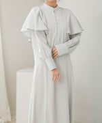 CAPE SLEEVE SLIT ONEPIECE