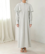 CAPE SLEEVE SLIT ONEPIECE