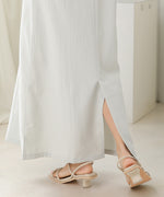 CAPE SLEEVE SLIT ONEPIECE