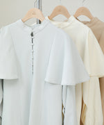 CAPE SLEEVE SLIT ONEPIECE