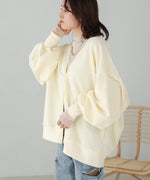 2WAY LOGO SWEAT CARDIGAN