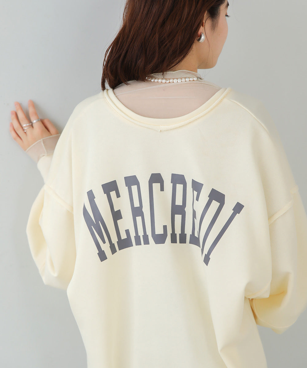 2WAY LOGO SWEAT CARDIGAN