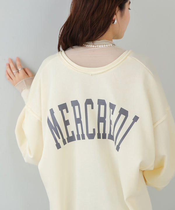 2WAY LOGO SWEAT CARDIGAN