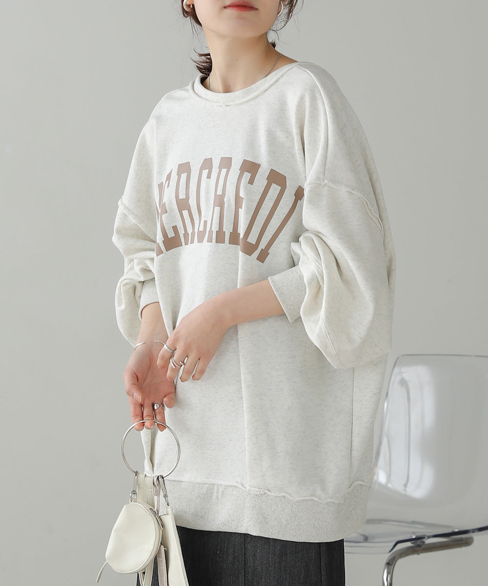 2WAY LOGO SWEAT CARDIGAN
