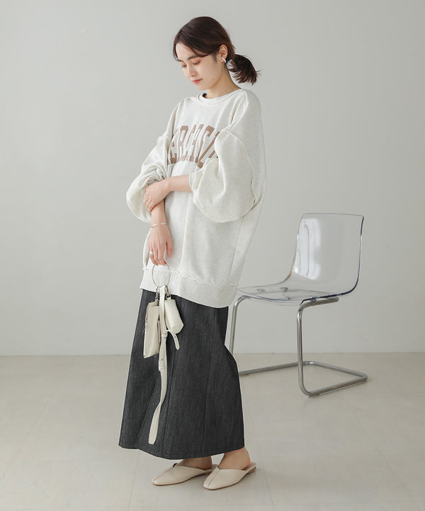 2WAY LOGO SWEAT CARDIGAN