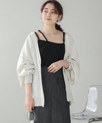 2WAY LOGO SWEAT CARDIGAN