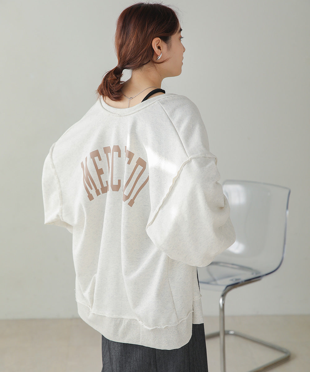 2WAY LOGO SWEAT CARDIGAN