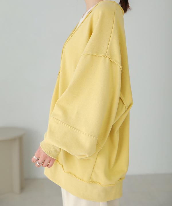 2WAY LOGO SWEAT CARDIGAN