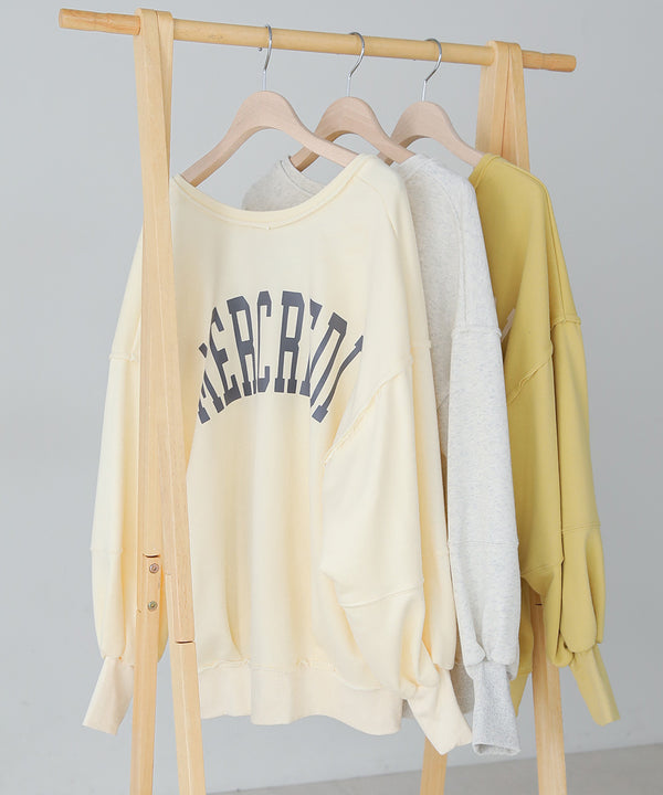 2WAY LOGO SWEAT CARDIGAN