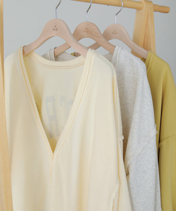 2WAY LOGO SWEAT CARDIGAN