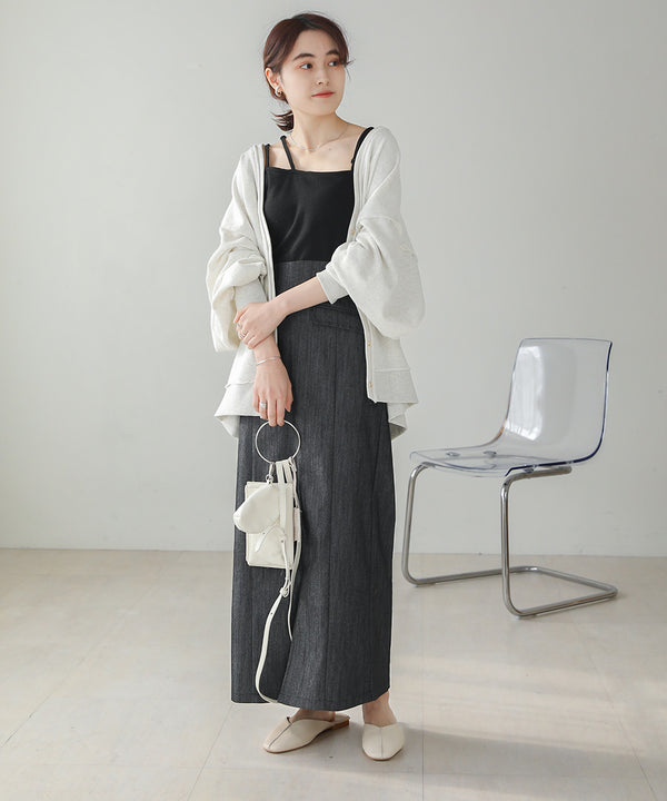 2WAY LOGO SWEAT CARDIGAN
