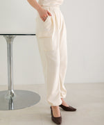 HEM TIE SWEAT TUCK PANTS