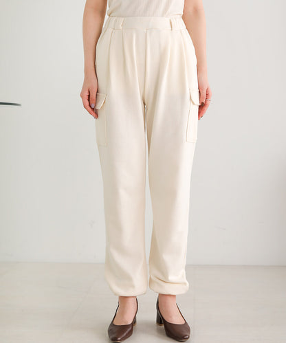 HEM TIE SWEAT TUCK PANTS