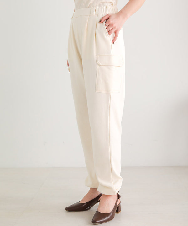 HEM TIE SWEAT TUCK PANTS