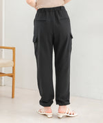 HEM TIE SWEAT TUCK PANTS
