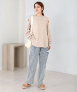 2WAY SLEEVE SLIT TOPS