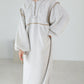 COLOR SCHEME PIPING TWEED ONEPIECE