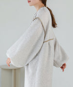 COLOR SCHEME PIPING TWEED ONEPIECE