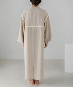 COLOR SCHEME PIPING TWEED ONEPIECE